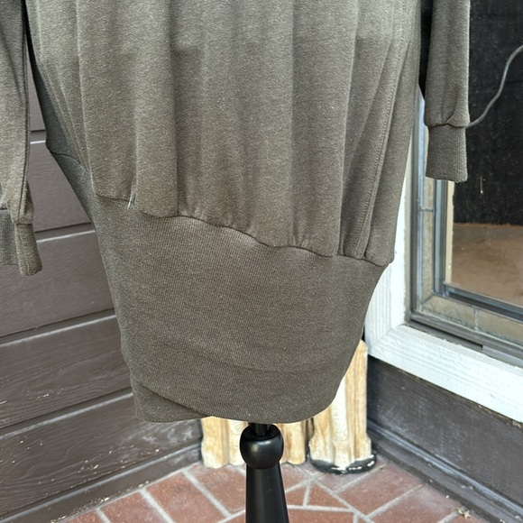 YF&B🆕Olive Asymmetrical Sweater Dress - Picture 9 of 12